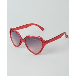 Babyhug Heart Shaped Sunglasses - Red