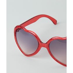 Babyhug Heart Shaped Sunglasses - Red