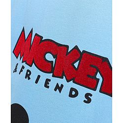 Babyhug Full Sleeve Sweatshirt Mickey & Friends Print - Blue