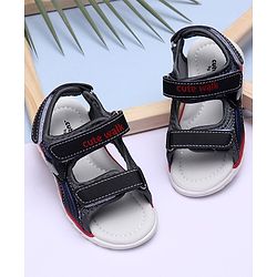 Cute Walk by Babyhug Sandals - Black