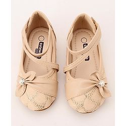 Cute Walk by Babyhug Sandals - Beige