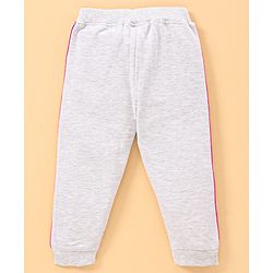 Babyhug Full Length Lounge Pant Mickey & Minnie Mouse Print - Grey