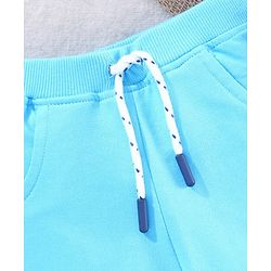 Babyhug Mid Thigh Shorts - Blue