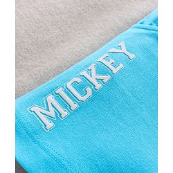 Babyhug Shorts Mickey Mouse Print - Blue