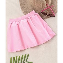 Babyhug Mid Thigh Skirt Minnie Mouse Print - Pink