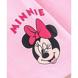 Babyhug Mid Thigh Skirt Minnie Mouse Print - Pink
