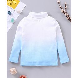 Babyhug Full Sleeves Skivi Tie And Die Tee - White