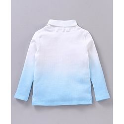 Babyhug Full Sleeves Skivi Tie And Die Tee - White