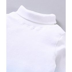 Babyhug Full Sleeves Skivi Tie And Die Tee - White