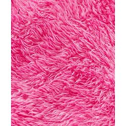 Babyhug Full Sleeves Hooded Velour Bath Robe - Pink