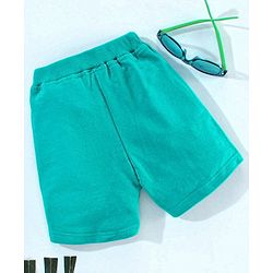 Babyhug Shorts Lion Print - Green