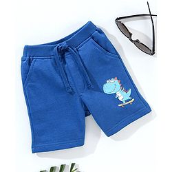 Babyhug Shorts Dino Print - Blue