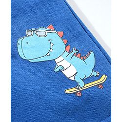 Babyhug Shorts Dino Print - Blue