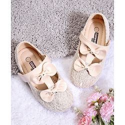 Cute Walk by Babyhug Ballerinas - Beige - EU 20 Beige