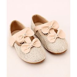 Cute Walk by Babyhug Ballerinas - Beige - EU 20 Beige
