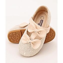 Cute Walk by Babyhug Ballerinas - Beige - EU 20 Beige