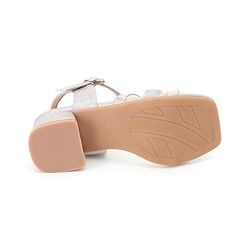 Cute Walk by Babyhug Shimmer Sandals - Silver