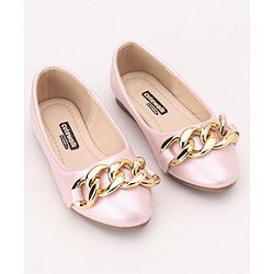 Cute Walk by Babyhug Bellies with Applique Chain - Pink