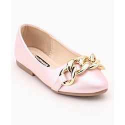 Cute Walk by Babyhug Bellies with Applique Chain - Pink