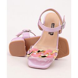 Cute Walk by Babyhug Party Wear Sandals - Purple - EU 26 Purple/Violet