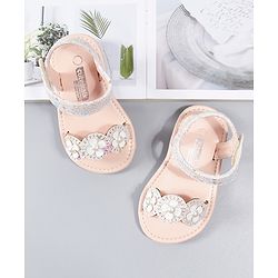 Cute Walk by Babyhug Sandals - Peach