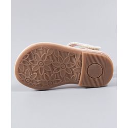 Cute Walk by Babyhug Sandals - Peach