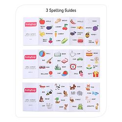 Babyhug Spell World Magnetic Learning Set - 96 Picture & 144 Alphabet Magnets
