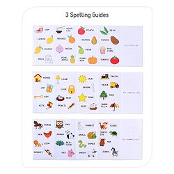 Babyhug Spell World Magnetic Learning Set - 96 Picture & 144 Alphabet Magnets