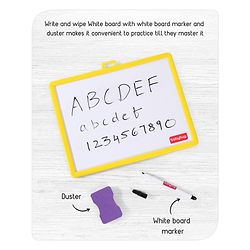 Babyhug Stepping Stones Magnetic Writing Activity Kit - 52 Picture & 108 Total Magnets