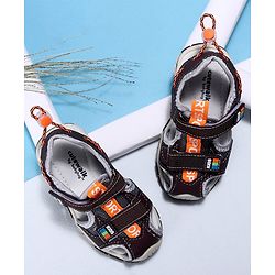 Cute Walk by Babyhug Sandals - Brown