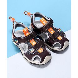 Cute Walk by Babyhug Sandals - Brown