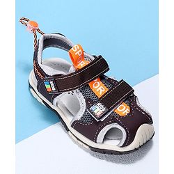 Cute Walk by Babyhug Sandals - Brown
