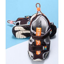Cute Walk by Babyhug Sandals - Brown
