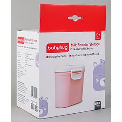 Babyhug Portable Milk Powder Container - Pink