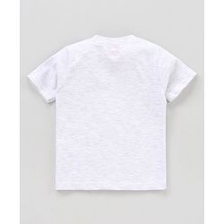 Babyhug Half Sleeves T-shirt Text Print Pack of 5 - Multicolor