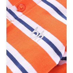 Babyhug Full Sleeves Printed Tee Pack of 3  - Sky & Navy Blue Red