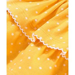 Babyhug Mid Thigh Skirt Printed - Yellow