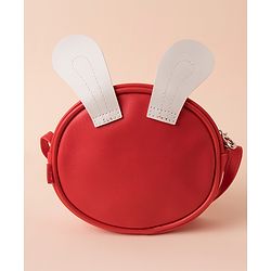 Babyhug Free Size Sling Bag Bunny Print - Red