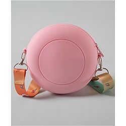 Babyhug Rainbow Printed Sling Bag - Pink