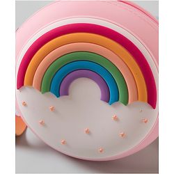 Babyhug Rainbow Printed Sling Bag - Pink