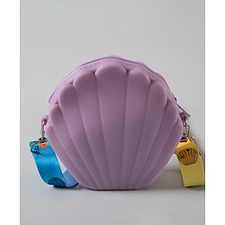 Babyhug Star Printed Sling Bag - Purple