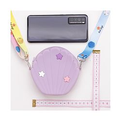 Babyhug Star Printed Sling Bag - Purple