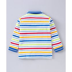 Babyhug Full Sleeves Stripe Tee - Multicolour