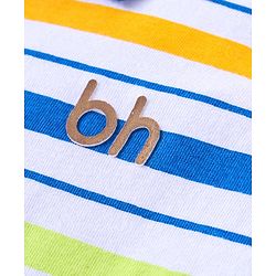 Babyhug Full Sleeves Stripe Tee - Multicolour