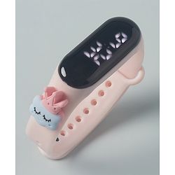 Babyhug Free Size Digital Watch - Pink