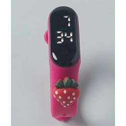 Babyhug Free Size Digital Watch - Brown