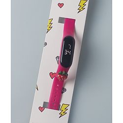 Babyhug Free Size Digital Watch - Brown