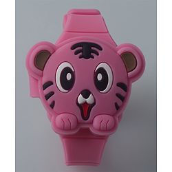 Babyhug Free Size Digital Watch - pink