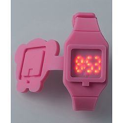 Babyhug Free Size Digital Watch - pink