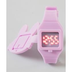Babyhug Free Size Digital Watch - Pink